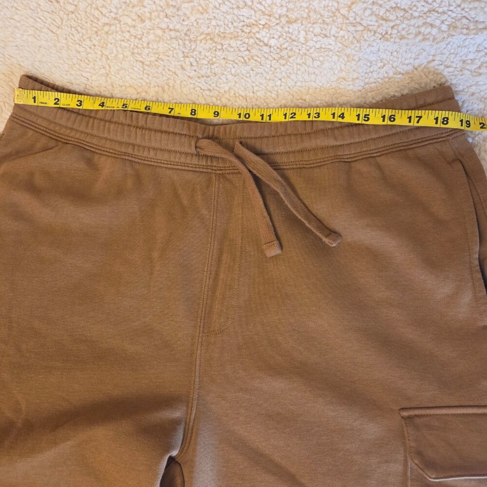 Old Navy Men’s Cargo Jogger Sweatpants Bourbon Tan Brown - XL - Picture 10 of 14